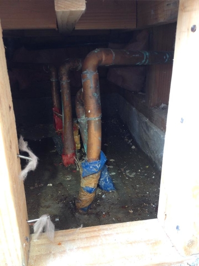 Plumbing leak repair Ventura